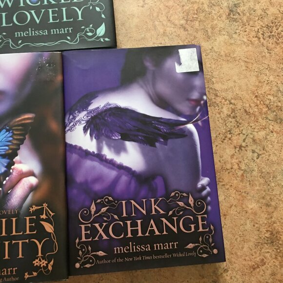 melissa marr wicked lovely fragile eternity ink exchange book bundle - Picture 5 of 10